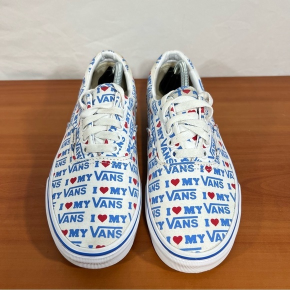 VANS Unisex Authentic I Love My Vans Slip On Canvas Shoe Size 8 or 6.5 #578 - Picture 3 of 8